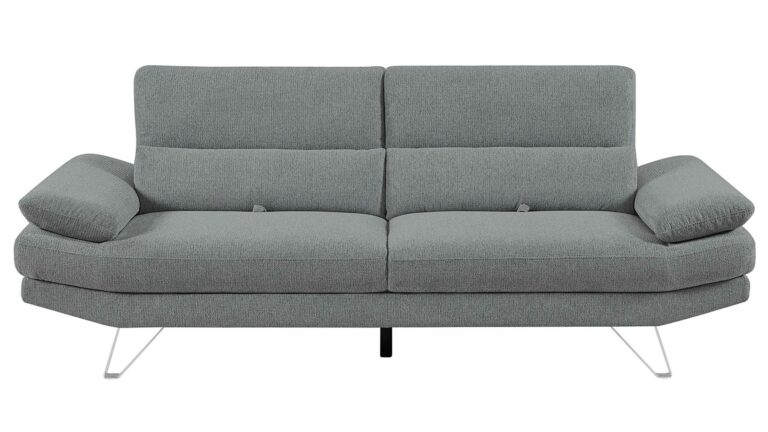 Canapé Martin 3 Places Relax Gris Conforama