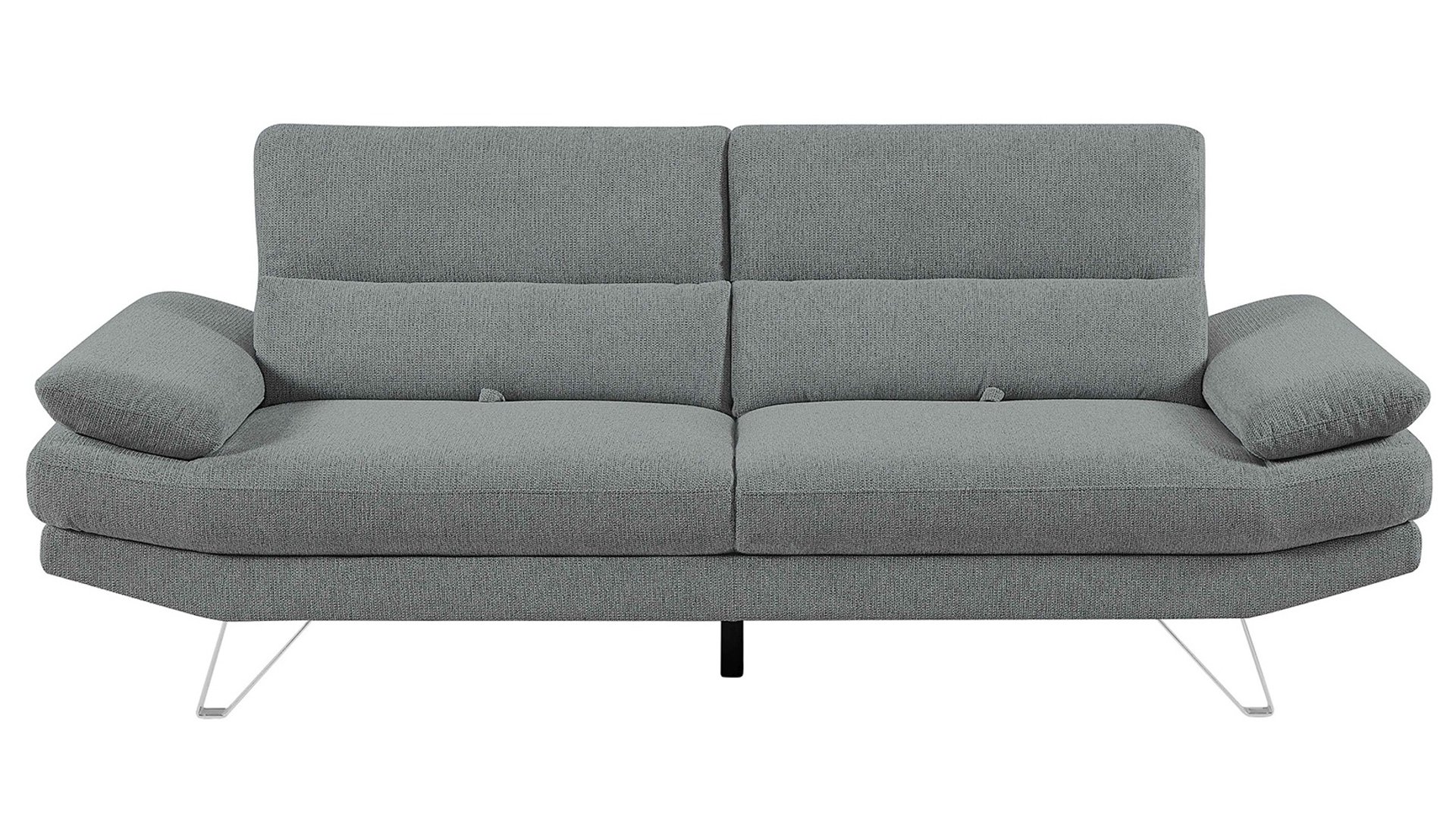Canapé Martin 3 Places Relax Gris Conforama