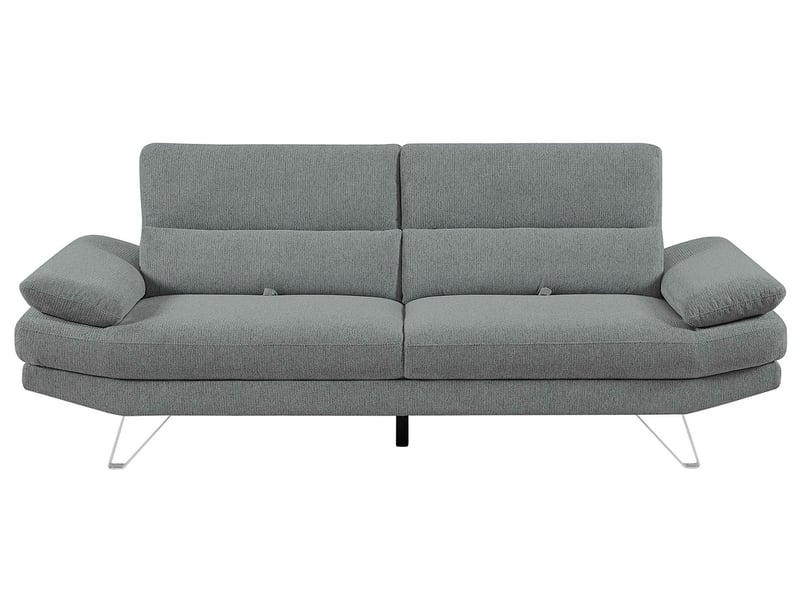 Canapé Martin 3 Places Relax Gris Conforama