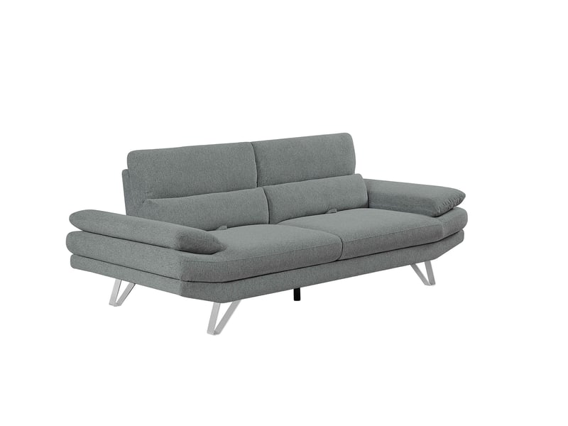 Canapé Martin 3 Places Relax Gris Conforama