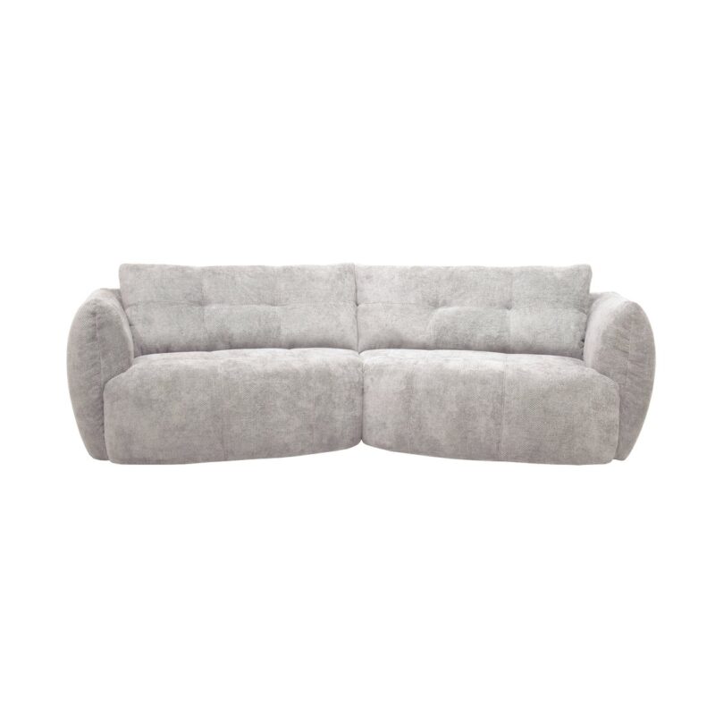 Canapé Milly Conforama Droit Fixe 5 Places Coloris Blanc