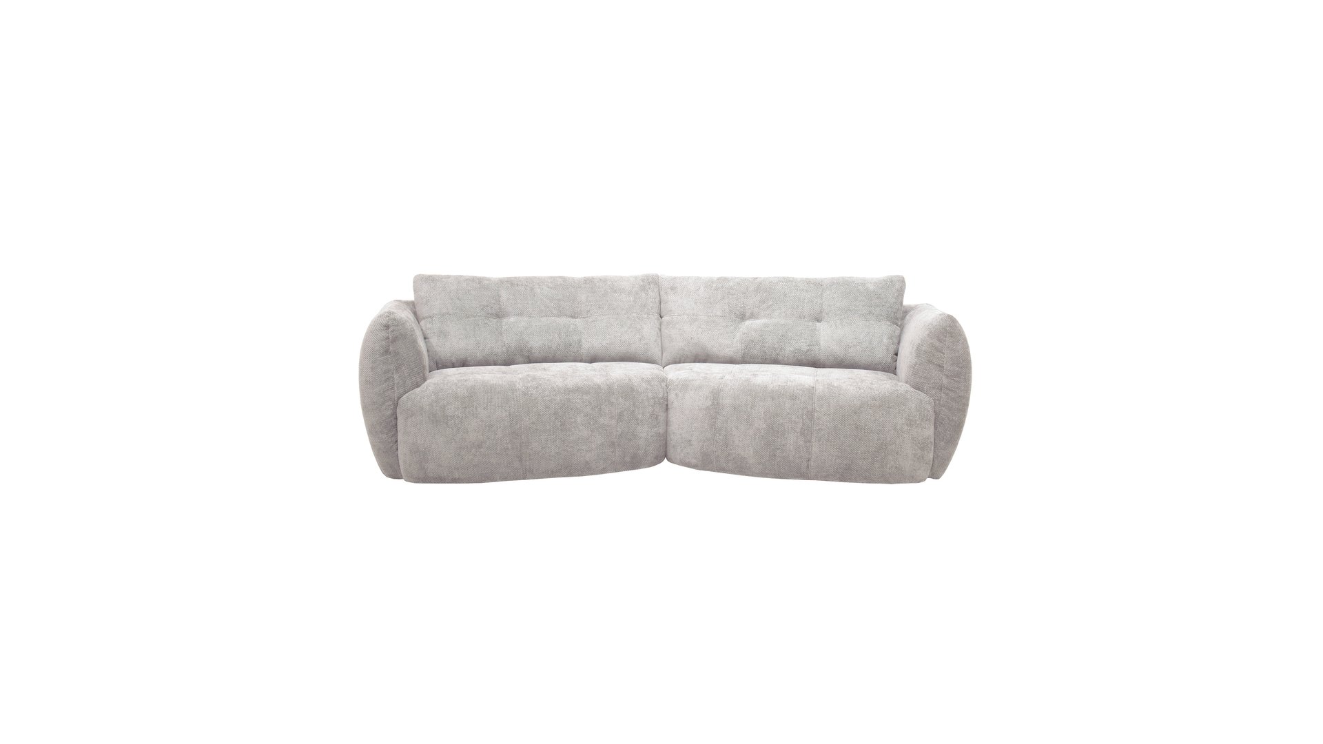 Canapé Milly Conforama Droit Fixe 5 Places Coloris Blanc