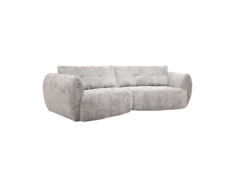 Canapé Milly Conforama Droit Fixe 5 Places Coloris Blanc