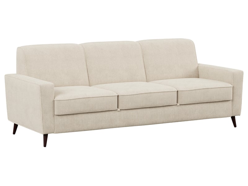 Canapé MORITO droit convertible beige Conforama, coin détente