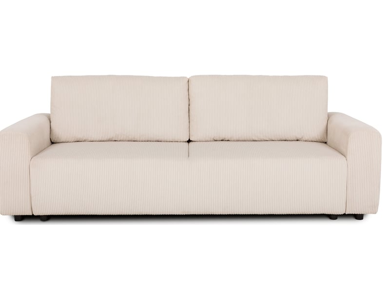 Canapé NADO convertible beige 3 places Conforama