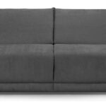 Canapé OWEN droit convertible gris 3 places chez Conforama