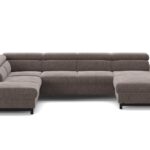 Canapé Panorama Taupe Convertible d’Angle Conforama