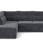 Canapé Primo d’Angle Convertible 4 Places Gris Conforama