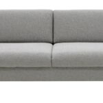 Canapé RIDLEY droit fixe 3 places gris Conforama