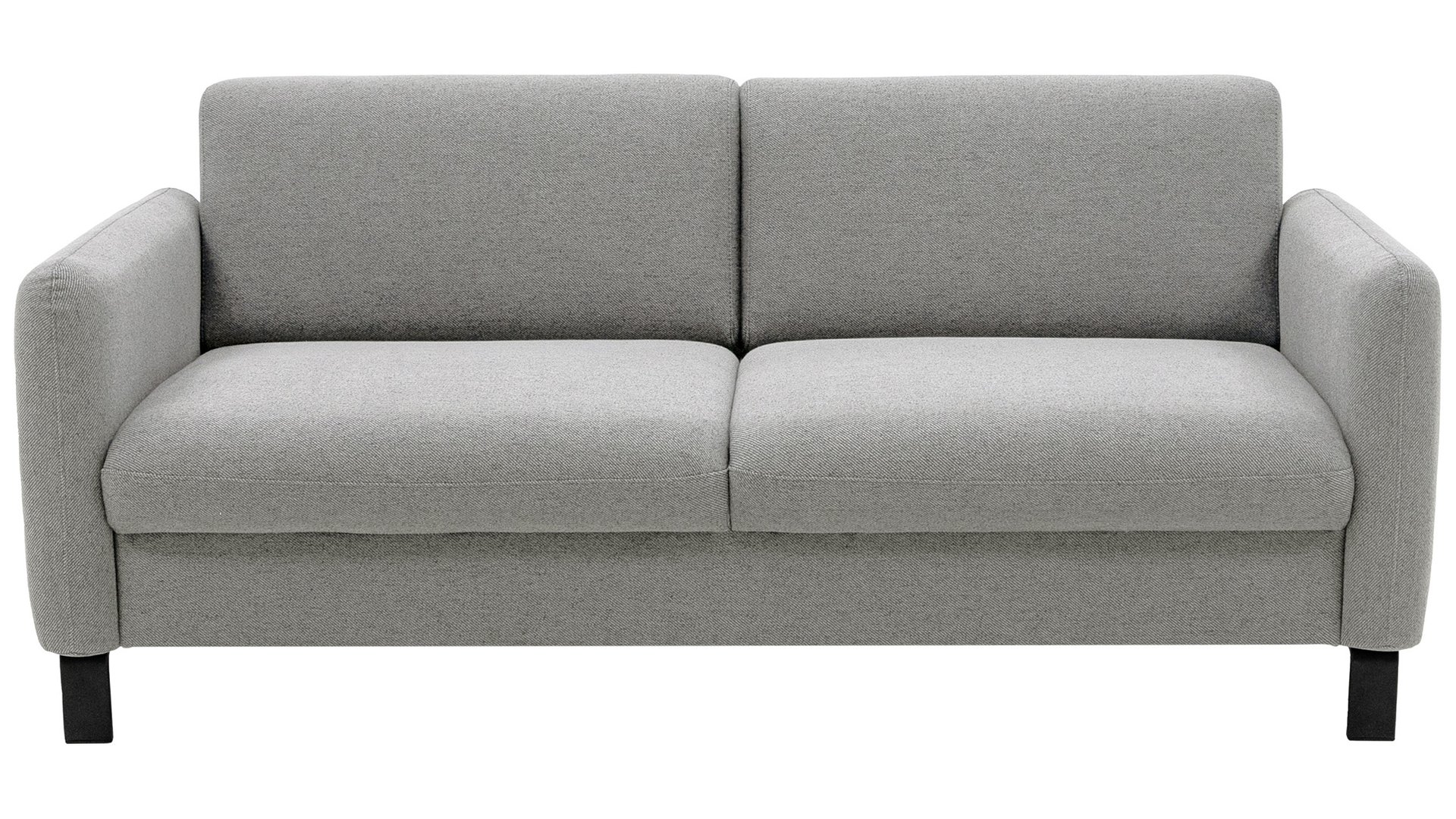 Canapé RIDLEY droit fixe 3 places gris Conforama