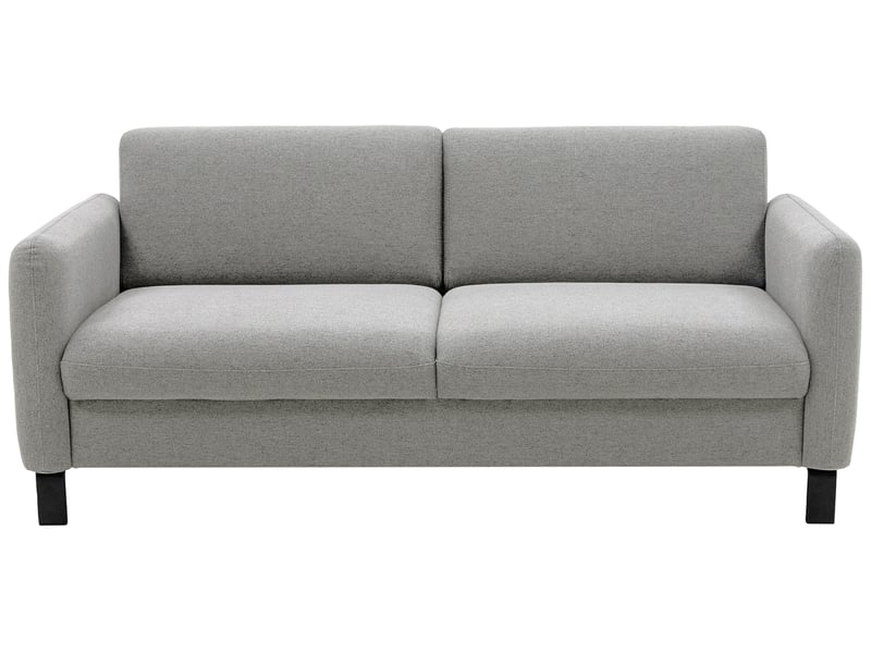 Canapé RIDLEY droit fixe 3 places gris Conforama