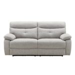 Canapé SANDRO Conforama relax électrique beige 3 places