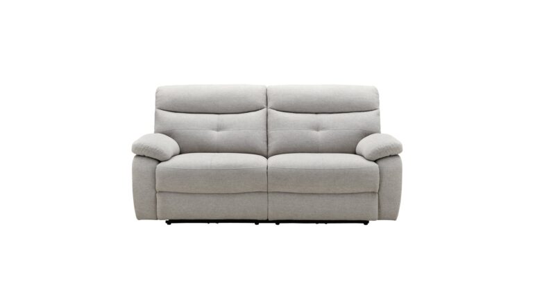Canapé SANDRO Conforama relax électrique beige 3 places
