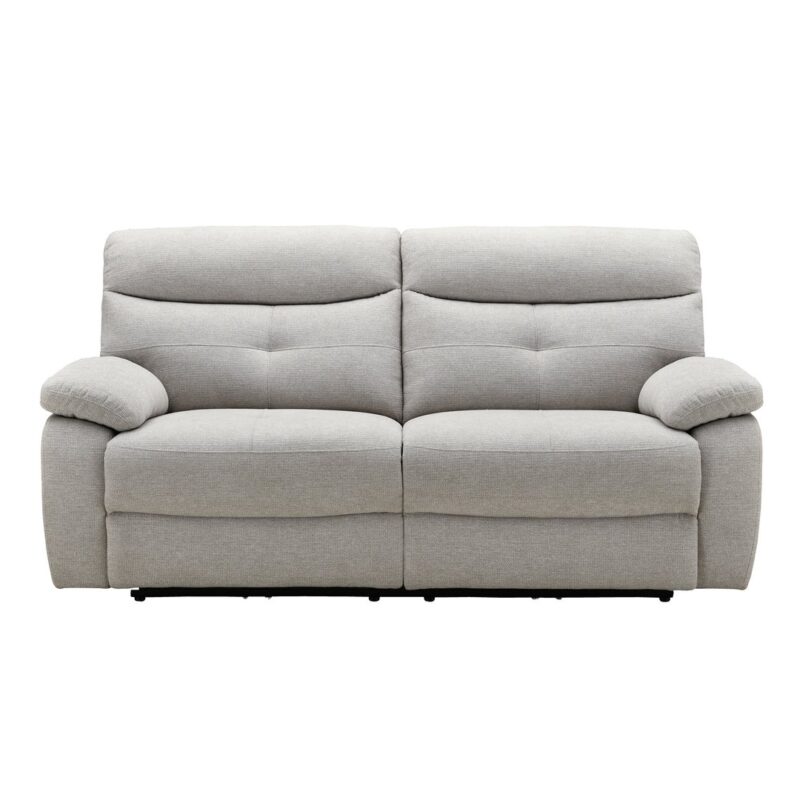 Canapé SANDRO Conforama relax électrique beige 3 places