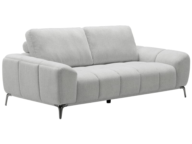 Canapé SAPHIR droit fixe 3 places gris à prix Conforama