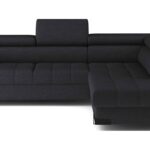 Canapé Selva d’Angle Gris Convertible 4 Places Conforama