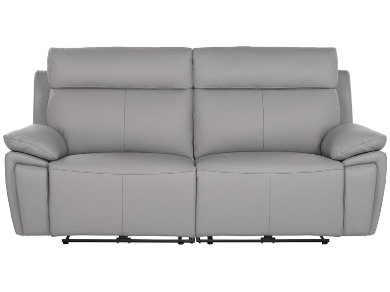 Canapé SERENO droit relax électrique 3 places gris Conforama