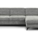 Canapé Titus Conforama d’Angle Convertible 4 Places Gris