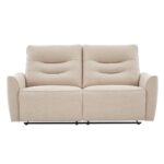Canapé TORONTO droit relax électrique beige chez Conforama