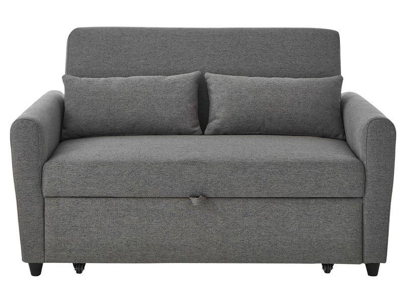 Canapé TUDOR convertible gris 2 places Conforama
