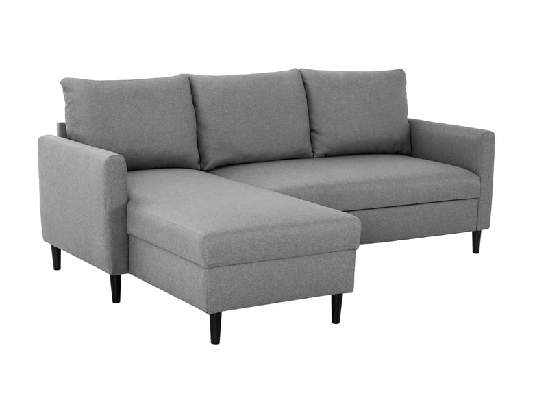 Canapé TWEETY d’angle fixe 3 places gris chez Conforama