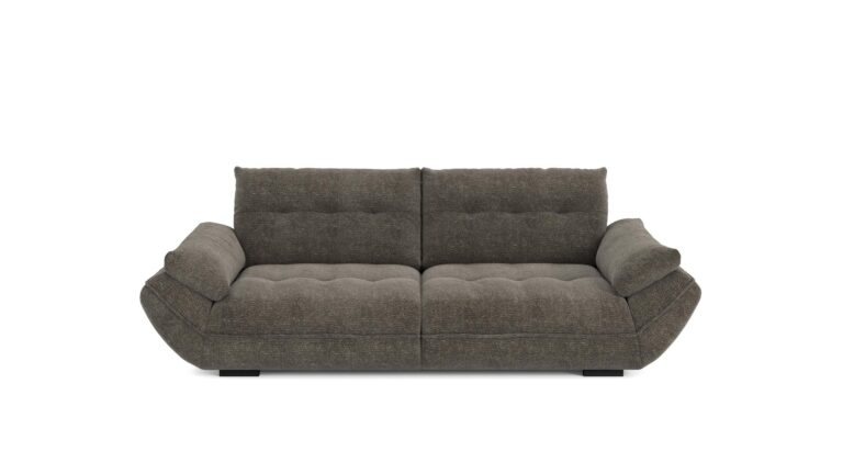 Canapé VIVO droit fixe gris 4 places Conforama