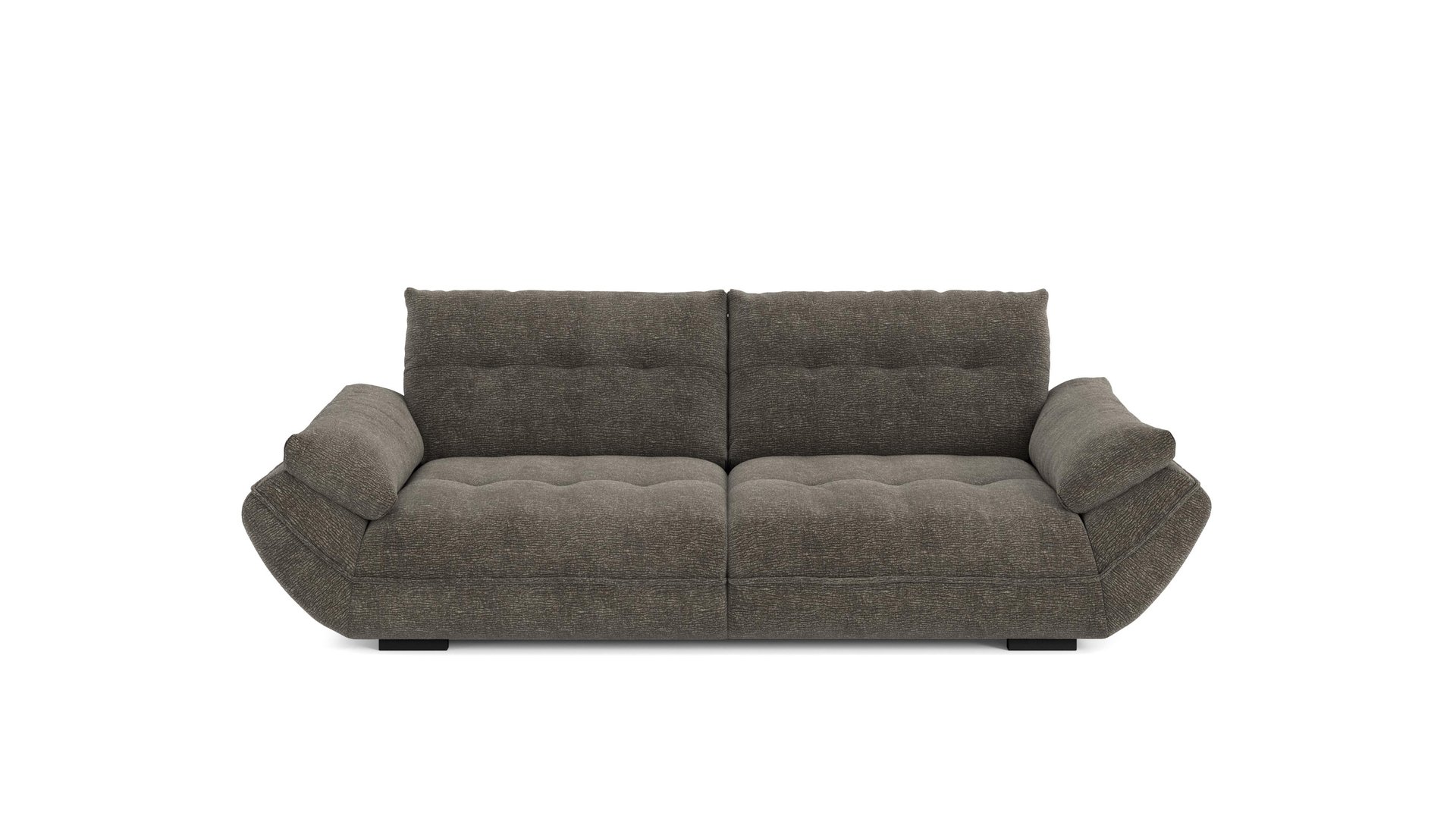 Canapé VIVO droit fixe gris 4 places Conforama