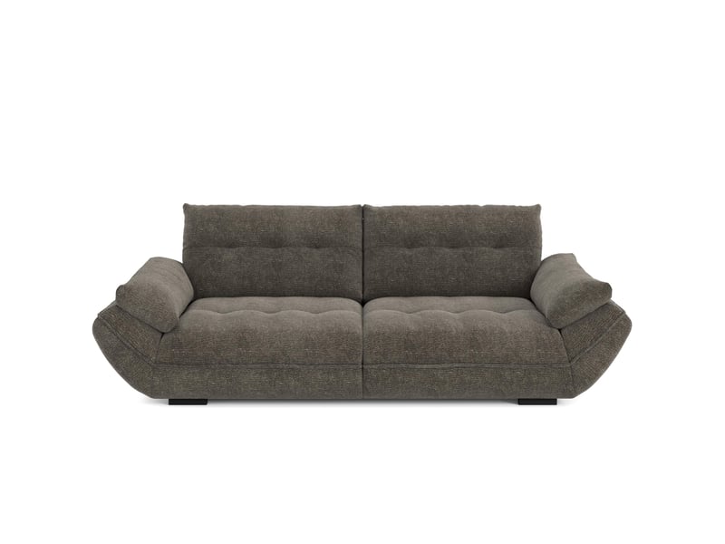 Canapé VIVO droit fixe gris 4 places Conforama