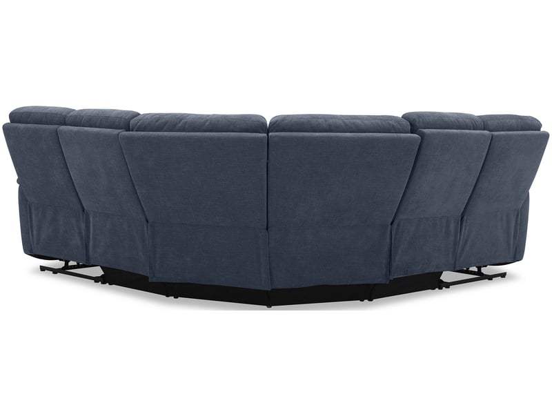 Canapé Wonder Gris Relax Manuel 5 Places Conforama