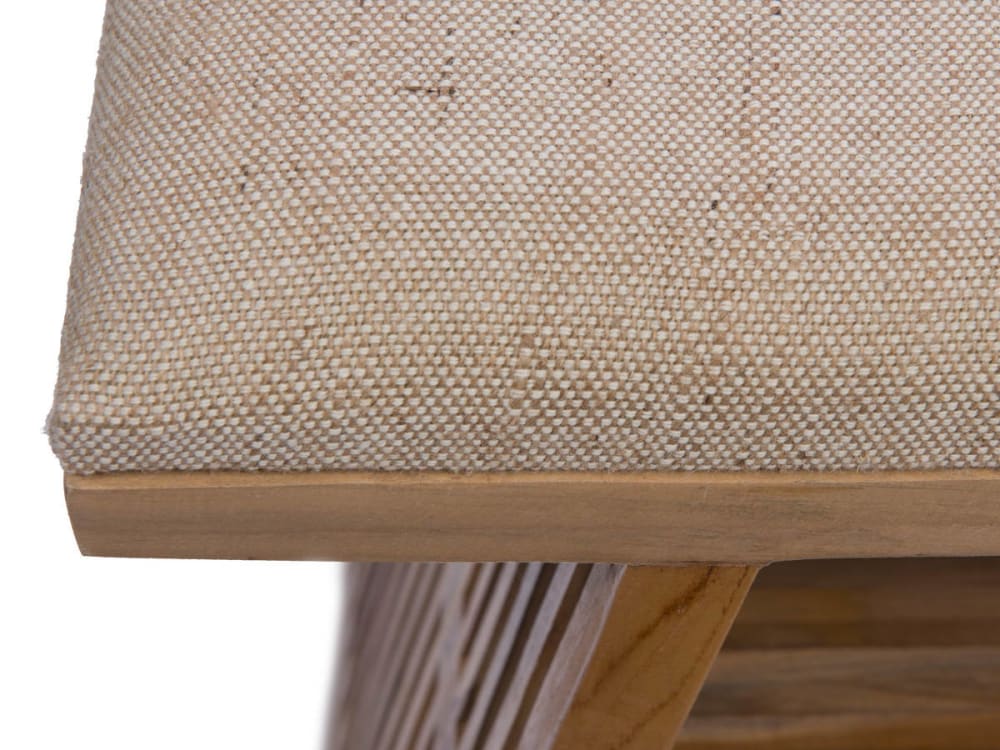 Banc Amadeus Calopsite Naturel Beige Bout de Lit Maisons du Monde