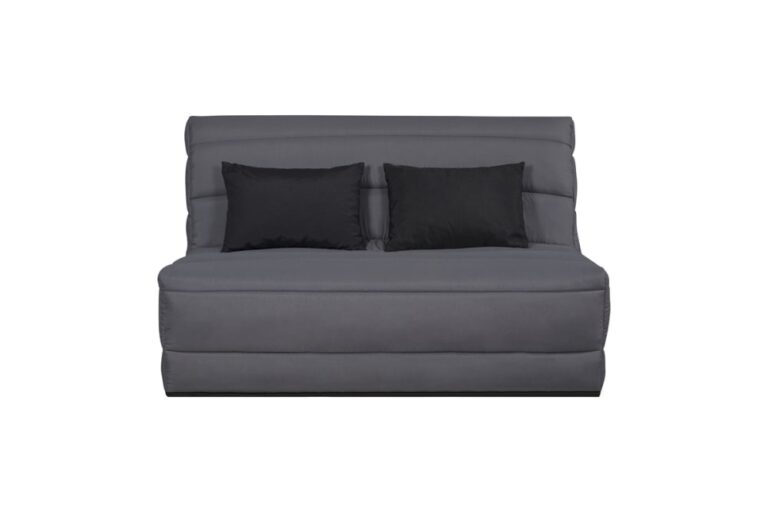 Banquette Pearl BZ Convertible 2 Places Grise Maisons du Monde
