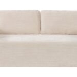 Canapé AEROSOFT Conforama droit fixe beige 3 places confortable