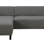 Canapé d’angle fixe GAYA 3 places coloris gris Conforama