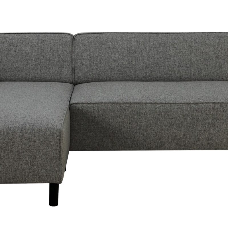 Canapé d’angle fixe GAYA 3 places coloris gris Conforama
