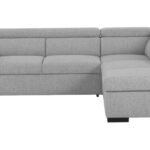 Canapé HOLMES Conforama d’angle convertible gris 3 places