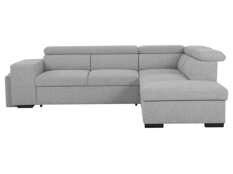 Canapé HOLMES Conforama d’angle convertible gris 3 places
