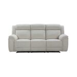 Canapé SWIDA Conforama relax électrique droit beige 3 places
