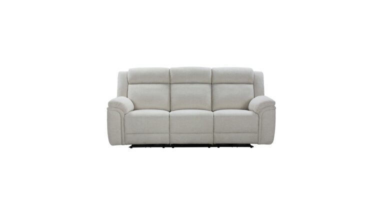 Canapé SWIDA Conforama relax électrique droit beige 3 places