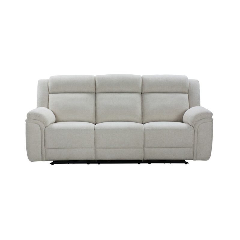 Canapé SWIDA Conforama relax électrique droit beige 3 places