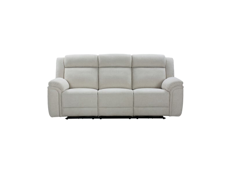 Canapé SWIDA Conforama relax électrique droit beige 3 places