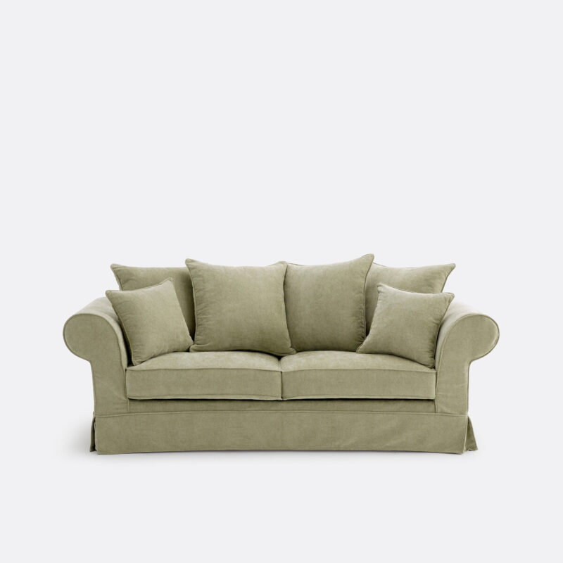 Canapé Convertible Adelia 3 Places Beige La Redoute