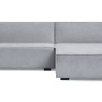 Canapé Pikado Convertible d’Angle Gris Maisons du Monde