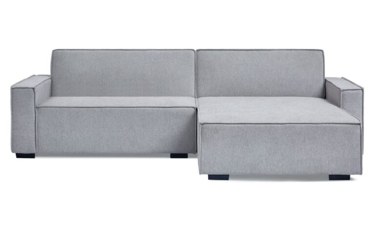Canapé Pikado Convertible d’Angle Gris Maisons du Monde