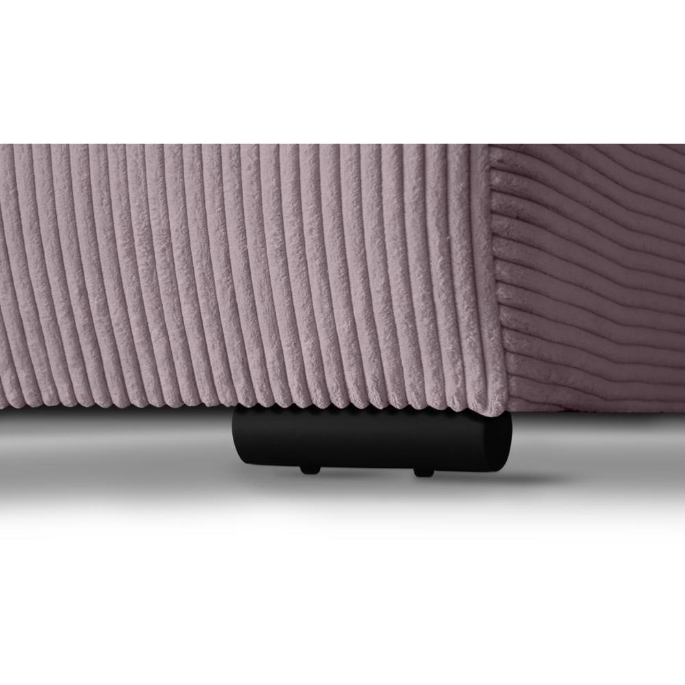 Canapé d’Angle Benny Convertible Rose à Droite Maisons du Monde