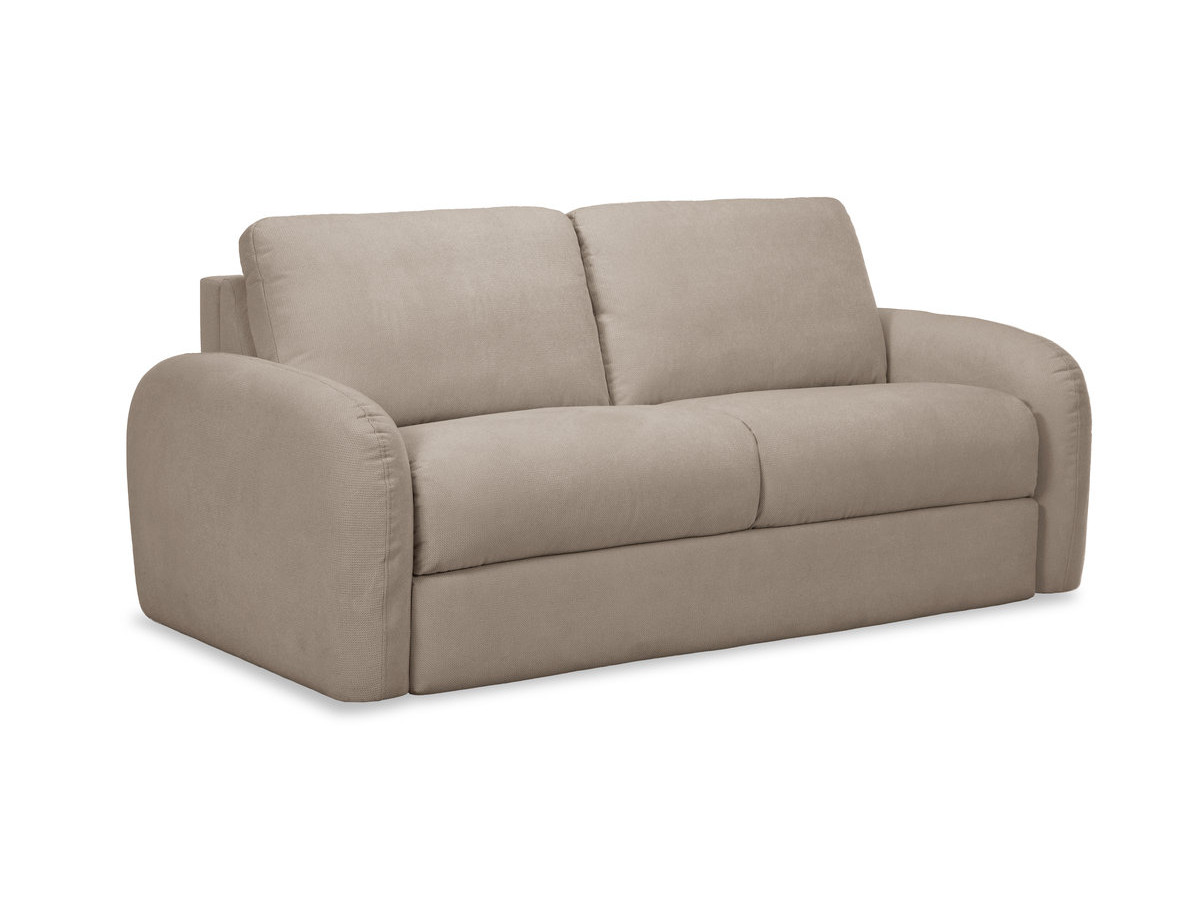 Canapé Kenan Convertible 3 Places Tissu Taupe BoboChic