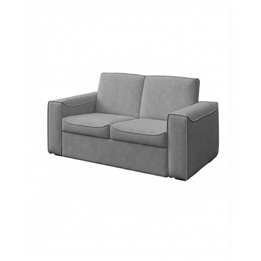 Canapé-Lit Muno 2 Places Polyester Gris Clair Maisons du Monde