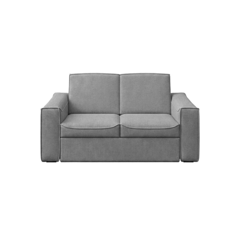 Canapé-Lit Muno 2 Places Polyester Gris Clair Maisons du Monde