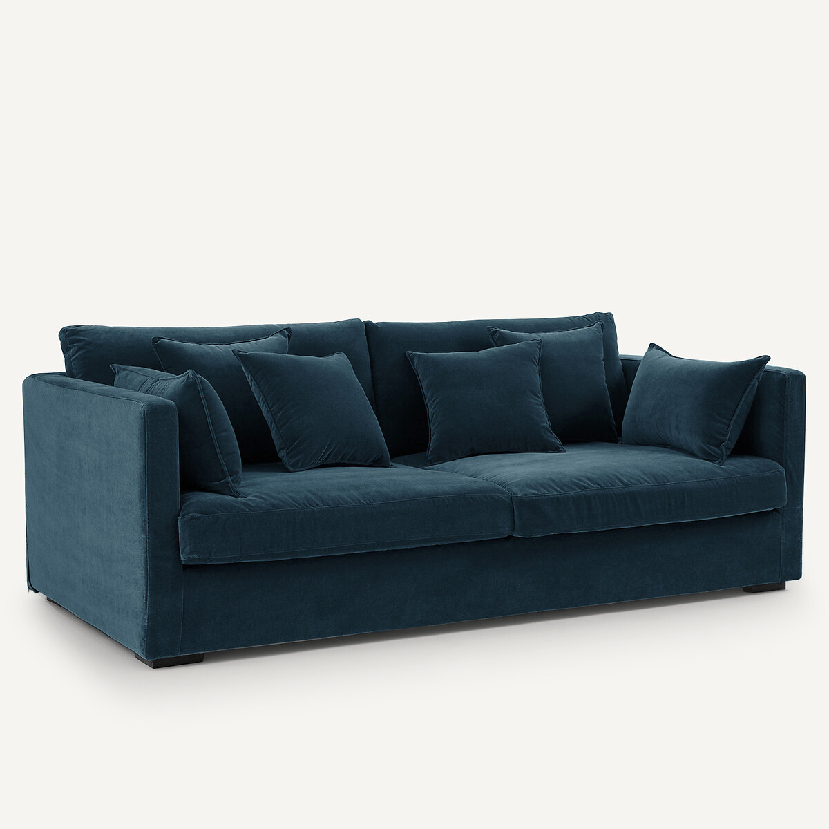 Canapé Neo Kinkajou 5 Places Bleu La Redoute
