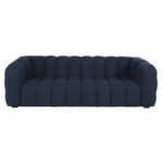 Canapé Nuage 3/4 Places Bouclette Bleu Nuit Maisons du Monde