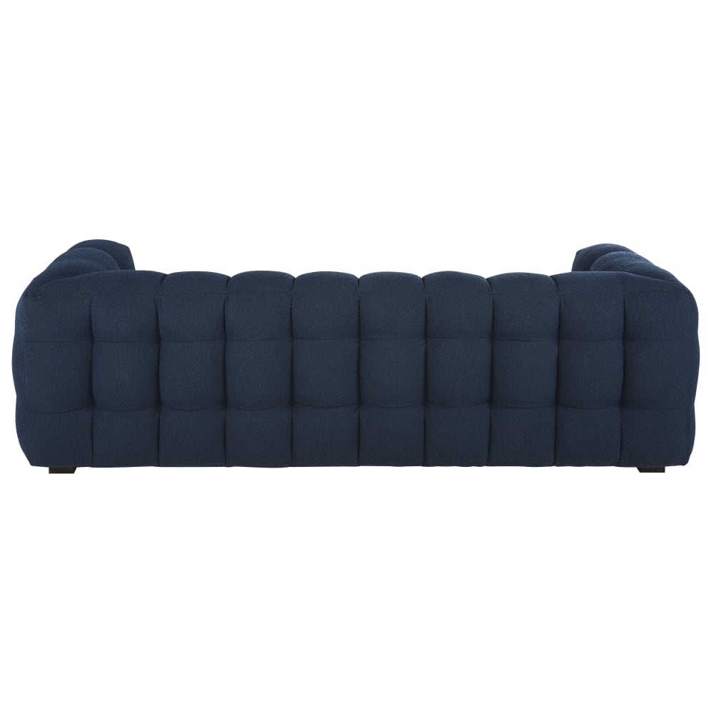 Canapé Nuage 3/4 Places Bouclette Bleu Nuit Maisons du Monde